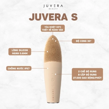 Máy Rửa Mặt Juvera S Nude – Tỏa Nhiệt, Làm Sạch Sâu, Massage, Sạc Gắn – 1.95 triệu 5