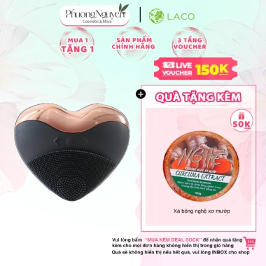 Máy Rửa Mặt LACO Luxury - Massage Sóng Âm 2 trong 1, Làm Sạch Da & Makeup, Giảm Giá 450.000₫ 9