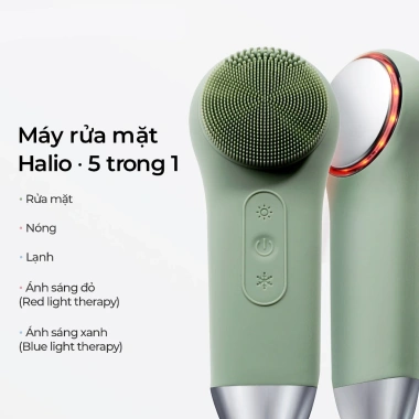 Máy Rửa Mặt Massage Ánh Sáng Nhiệt STOREEVA - Làm Sạch Sâu, Thư Giãn 629k 6