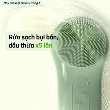 Máy Rửa Mặt Massage Ánh Sáng Nhiệt STOREEVA - Làm Sạch Sâu, Thư Giãn 629k 7
