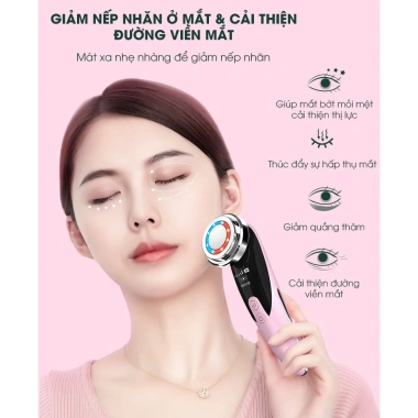 Máy rửa mặt Massage Ion 2 trong 1 - Làm sạch sâu, hấp thụ dưỡng chất công nghệ sóng âm, giá 165.000₫