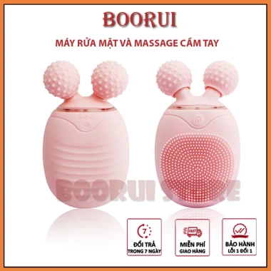 Máy rửa mặt mini BOORUI 3 trong 1: Massage, nâng Vline, rửa sâu, ngừa mụn - 274.5k 5 Máy rửa mặt mini BOORUI 3 trong 1: Massage, nâng Vline, rửa sâu, ngừa mụn - 274.5k 5