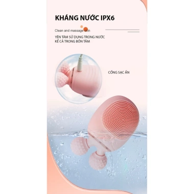 Máy rửa mặt mini BOORUI 3 trong 1: Massage, nâng Vline, rửa sâu, ngừa mụn - 274.5k 9 Máy rửa mặt mini BOORUI 3 trong 1: Massage, nâng Vline, rửa sâu, ngừa mụn - 274.5k 9