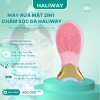 Máy Rửa Mặt Mini Cầm Tay HALIWAY Đa Năng 2in1 - Giá 405.000đ, Siêu Nhẹ, Thoáng Khí, Dễ Dàng Mang Đi