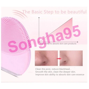 Máy rửa mặt mini se khít lỗ chân lông 8 chế độ, massage làm sạch sâu không tổn thương da - 55.000 VND
