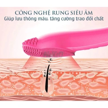 Máy rửa mặt Nikio NK-120 nâng cơ, tạo cằm VLine, sóng rung siêu âm tần số cao làm sạch sâu giảm còn 640.000₫