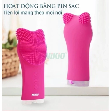 Máy rửa mặt Nikio NK-120 nâng cơ, tạo cằm VLine, sóng rung siêu âm tần số cao làm sạch sâu giảm còn 640.000₫