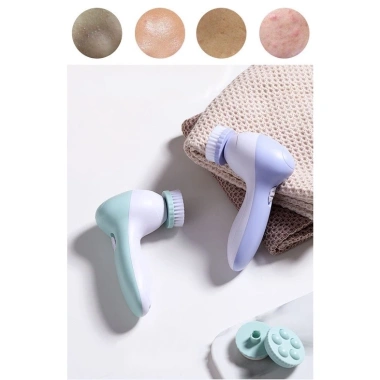 Máy rửa mặt rung 5 đầu nhập khẩu - Loại bỏ vi khuẩn, bụi bẩn, giảm còn 48.000đ 8