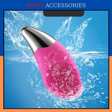 Máy rửa mặt siêu âm silicone LS020 - Rung nhẹ, làm sạch sâu, giảm mụn, 115.000 VND