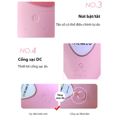 Máy rửa mặt silicone nhỏ gọn CSSD196 - Rửa sạch sâu, tiện lợi, giá chỉ 290.000₫ 7