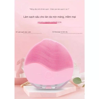Máy rửa mặt sóng âm CARYLN LUXE019 - Làm sạch bụi bẩn, chất nhờn, giá 89k 9