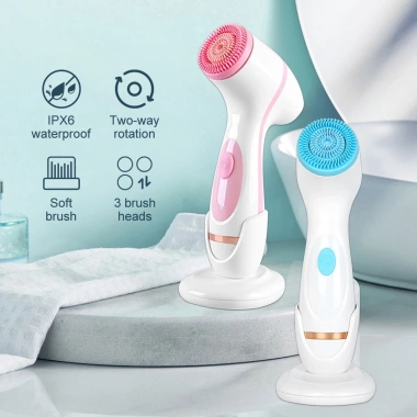 Máy Rửa Mặt Suolaer 3 trong 1 Silicone - Tẩy tế bào chết, dưỡng da, giá 482.735 VND 2 Máy Rửa Mặt Suolaer 3 trong 1 Silicone - Tẩy tế bào chết, dưỡng da, giá 482.735 VND 2