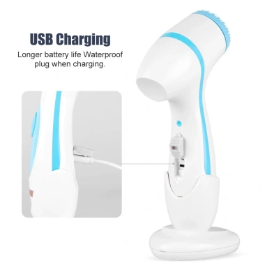Máy Rửa Mặt Suolaer 3 trong 1 Silicone - Tẩy tế bào chết, dưỡng da, giá 482.735 VND