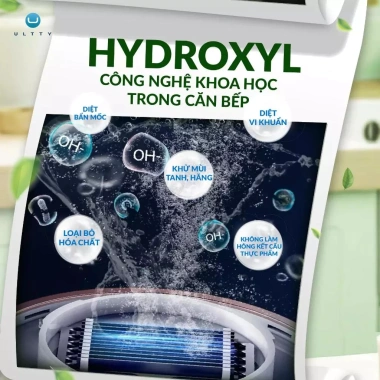 Máy rửa thực phẩm cầm tay U ULTTY WFX Hydroxyl kép, IPX7 an toàn, hộp quà Tết