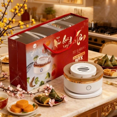 Máy rửa thực phẩm cầm tay ULTTY WFX Hydroxyl kép, an toàn, IPX7 - Hộp quà Tết 3
