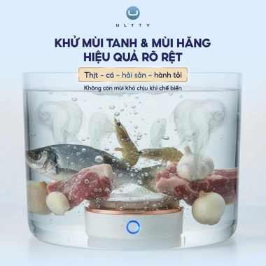 Máy rửa thực phẩm U ULTTY WFX công nghệ Hydroxyl kép 360° - Giảm giá Tết 2,45tr 3 Máy rửa thực phẩm U ULTTY WFX công nghệ Hydroxyl kép 360° - Giảm giá Tết 2,45tr 3