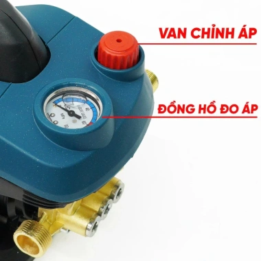 Máy rửa xe BOSHUN 3.500W chỉnh áp, dây rửa 15m - Công suất, giảm giá 14.29 triệu