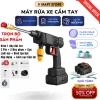 Máy rửa xe cầm tay pin mạnh 2 pin cao cấp, hút nước & tưới cây - 215.000 VNĐ