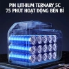 Máy rửa xe cầm tay pin mạnh 2 pin cao cấp, hút nước & tưới cây - 215.000 VNĐ 8