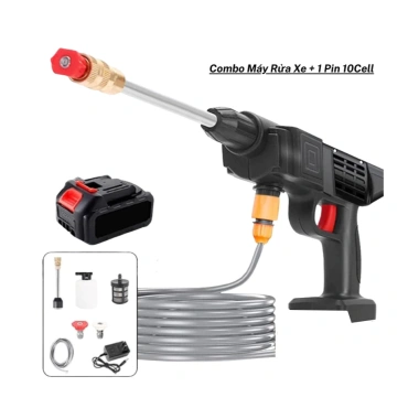 Máy rửa xe đa năng cầm tay, tưới cây, xịt rửa nhỏ gọn – Tiện lợi, giá ưu đãi 169.988₫ 9