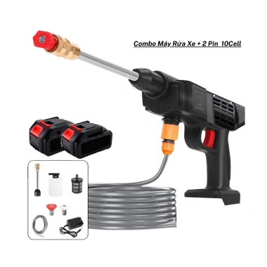 Máy rửa xe đa năng cầm tay, tưới cây, xịt rửa nhỏ gọn – Tiện lợi, giá ưu đãi 169.988₫ 10
