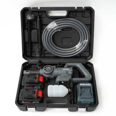 Máy Rửa Xe Không Dây WORKFIX WF-PW3.825BL - Cảm Ứng Tốc Độ, Không Chổi Than, Giá 1,219,000₫ 8 Máy Rửa Xe Không Dây WORKFIX WF-PW3.825BL - Cảm Ứng Tốc Độ, Không Chổi Than, Giá 1,219,000₫ 8