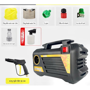 Máy rửa xe mini thông minh cầm tay 3.000W siêu nhẹ - Giá 143.000 VND 2