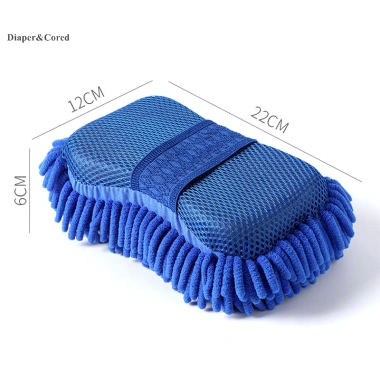 Máy rửa xe sợi siêu mịn CORED - Bàn chải bọt biển, găng tay, khăn giặt ô tô, chi tiết sạch sâu, chỉ 38.610₫