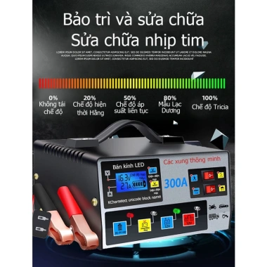 Máy sạc bình ắc quy 400A MONQIQI - Tự ngắt khi đầy, sạc cực nhanh, phù hợp ô tô xe máy 6 Máy sạc bình ắc quy 400A MONQIQI - Tự ngắt khi đầy, sạc cực nhanh, phù hợp ô tô xe máy 6