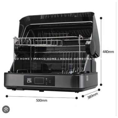 Máy sấy bát đĩa UV Chefborn 65L nhập Hàn - Tủ sấy khử khuẩn, BH 12 tháng 2
