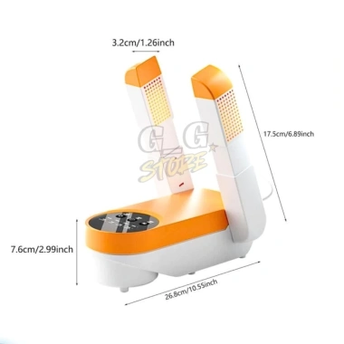 Máy Sấy Giày 2 Ống GGStore – Sấy Khô, Khử Ẩm, Sưởi Ấm Giày Da, Giá 189.000