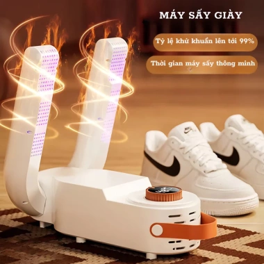Máy sấy giày đa năng khử mùi hôi, gấp gọn tiện lợi - Giá chỉ 122.000₫