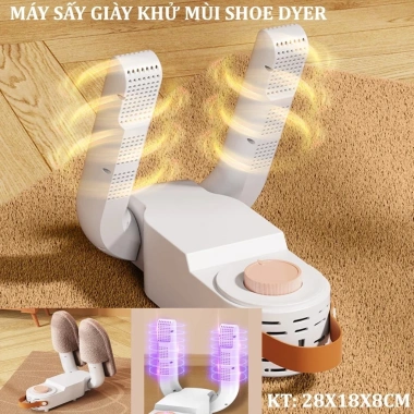 Máy Sấy Giày Thông Minh 360 - Sấy Khô Nhanh, Giữ Thơm, Ngăn Ẩm Ướt, Giá 129k