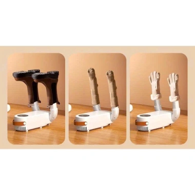 Máy sấy giày UV 360° - Khử mùi, sấy nhanh, giữ khô thoáng, ngăn nấm mốc