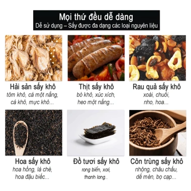 Máy sấy hoa quả 18 tầng inox - Tủ sấy trái cây sấy dẻo, hẹn giờ, giảm giá 18% 7 Máy sấy hoa quả 18 tầng inox - Tủ sấy trái cây sấy dẻo, hẹn giờ, giảm giá 18% 7