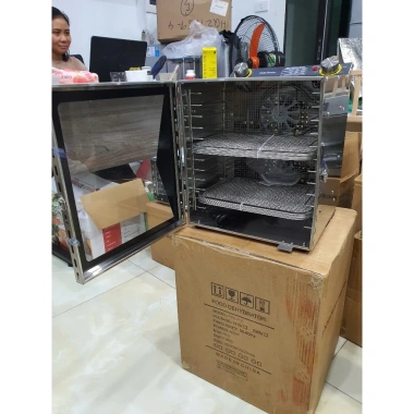 Máy sấy khô đa năng inox 3 trong 1 - Sấy trái cây, rau củ, thực phẩm, làm mứt tết - Giá ưu đãi 1,398,120 VND 7