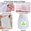 Máy sấy Lint Catcher 3 túi lọc - Bẫy xơ, bụi cho máy sấy thông hơi, dùng trong nhà và ngoài trời, giảm giá 302.500₫ 2