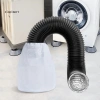Máy sấy Lint Catcher 3 túi lọc - Bẫy xơ, bụi cho máy sấy thông hơi, dùng trong nhà và ngoài trời, giảm giá 302.500₫ 8