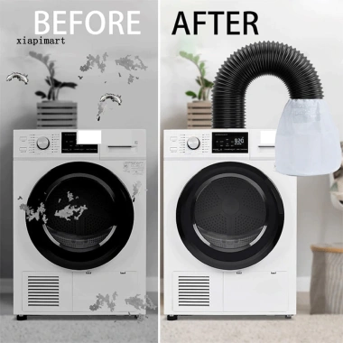 Máy sấy Lint Catcher 3 túi lọc - Bẫy xơ, bụi cho máy sấy thông hơi, dùng trong nhà và ngoài trời, giảm giá 302.500₫
