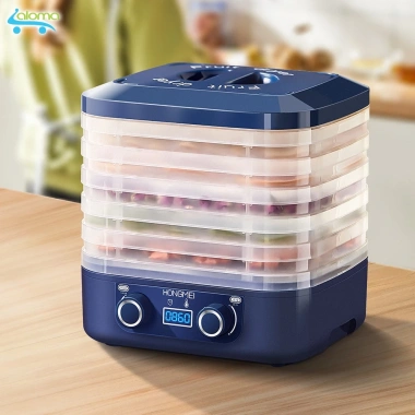 Máy sấy mini Hongmei HM-801 5 tầng 160W - Sấy khô trái cây, thịt cá, giá 598k 2 Máy sấy mini Hongmei HM-801 5 tầng 160W - Sấy khô trái cây, thịt cá, giá 598k 2