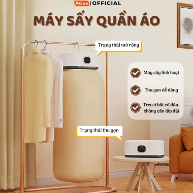 Máy Sấy Quần Áo Akina Đa Năng, Khử Khuẩn, Sấy Nhanh - Tiện Lợi, Giá 469.000 VNĐ