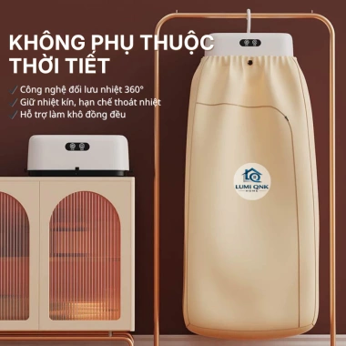 Máy sấy quần áo đa năng gấp gọn tiện lợi – Máy sưởi ấm mini, giảm giá 333k