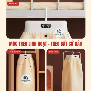 Máy sấy quần áo đa năng gấp gọn tiện lợi – Máy sưởi ấm mini, giảm giá 333k