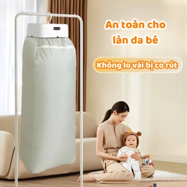 Máy sấy quần áo đa năng treo tường - khử khuẩn, sấy khô nhanh, gấp gọn, giá ưu đãi 367.000₫ 3