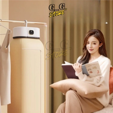 Máy sấy quấn áo dạng tử đứng - sấy nhanh 1‑3h, chống nhăn, dùng mùa mưa, giá ưu đãi 329k GGStore