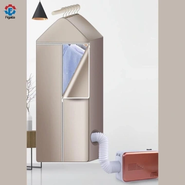 Máy sấy quần áo gập lại 600W, tiếng ồn thấp, sấy nhanh cho căn hộ gia đình 9