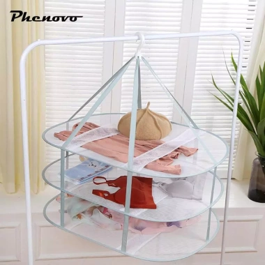 Máy sấy quần áo gập: sấy treo, dùng trong nhà, ngoài trời, đồ bơi - 108.900 VND 2