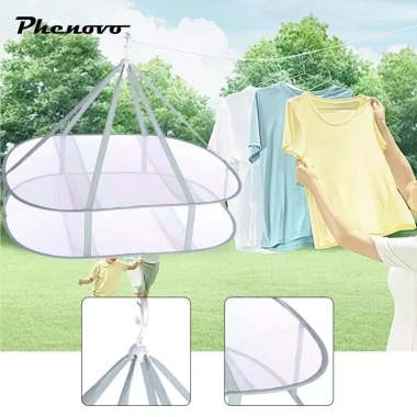 Máy sấy quần áo gập: sấy treo, dùng trong nhà, ngoài trời, đồ bơi - 108.900 VND 7