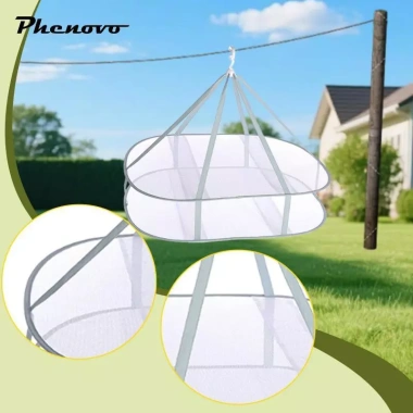 Máy sấy quần áo gập: sấy treo, dùng trong nhà, ngoài trời, đồ bơi - 108.900 VND 8