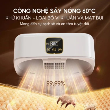 Máy sấy quần áo HOKU đa năng treo tường gấp gọn, khử trùng, khử khuẩn SQA02 giá 549.000₫ 2 Máy sấy quần áo HOKU đa năng treo tường gấp gọn, khử trùng, khử khuẩn SQA02 giá 549.000₫ 2